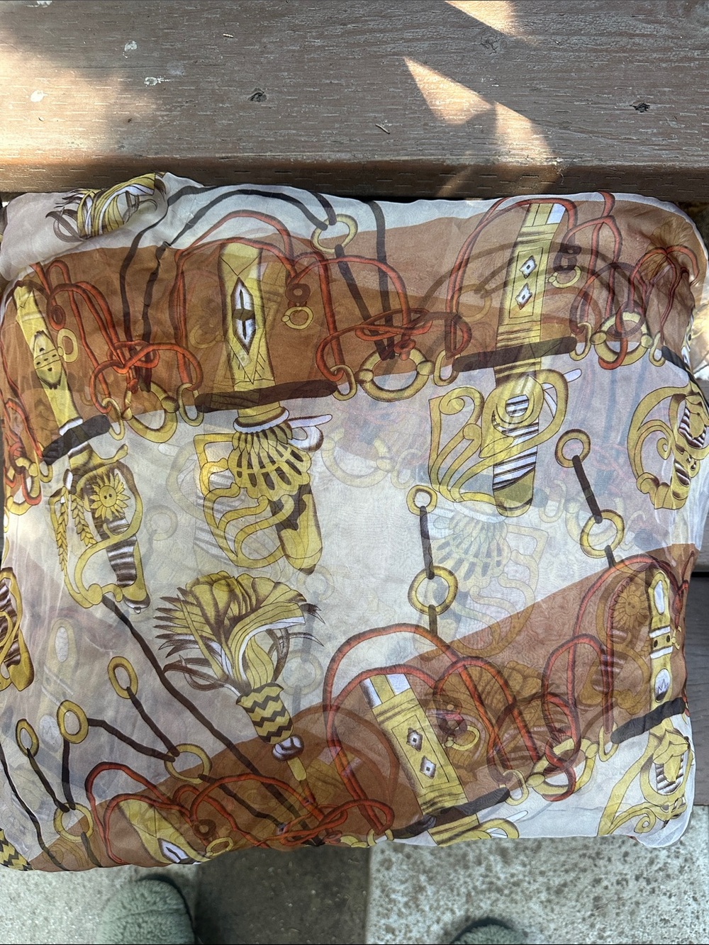 HERMES Cliquetis Scarf - Picture 3 of 7